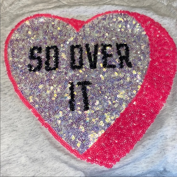 Victoria's Secret PINK Statement Tshirt XS EUC - Picture 6 of 8